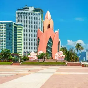 Flower Monument In Nha Trang, Vietnam
