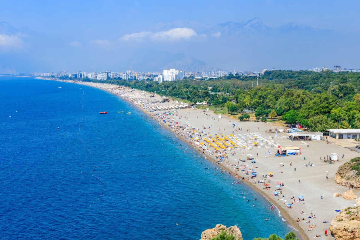 Konyaaltı Beach, Antalya, Turkey