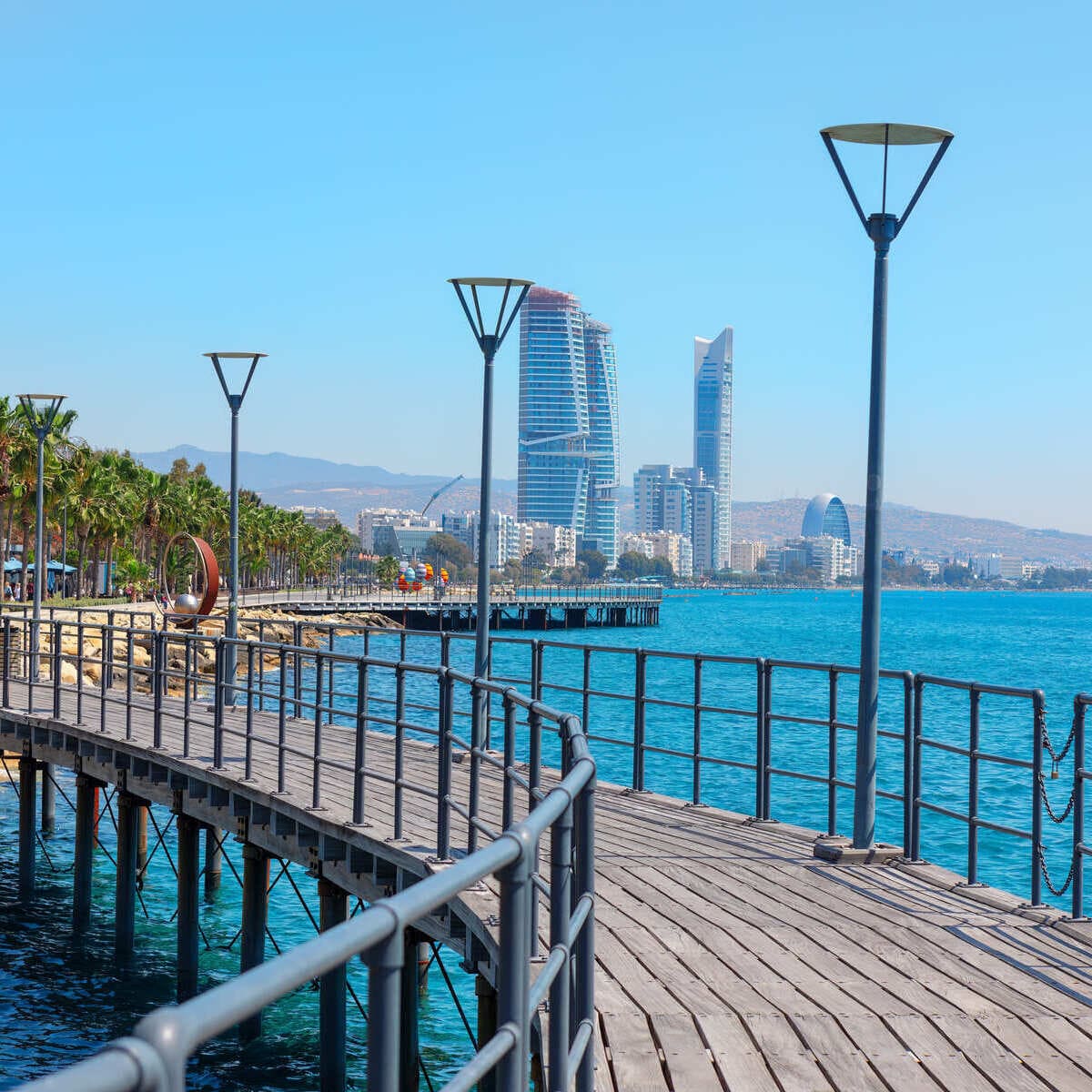 Limassol Marina In Cyprus, East Mediterranean
