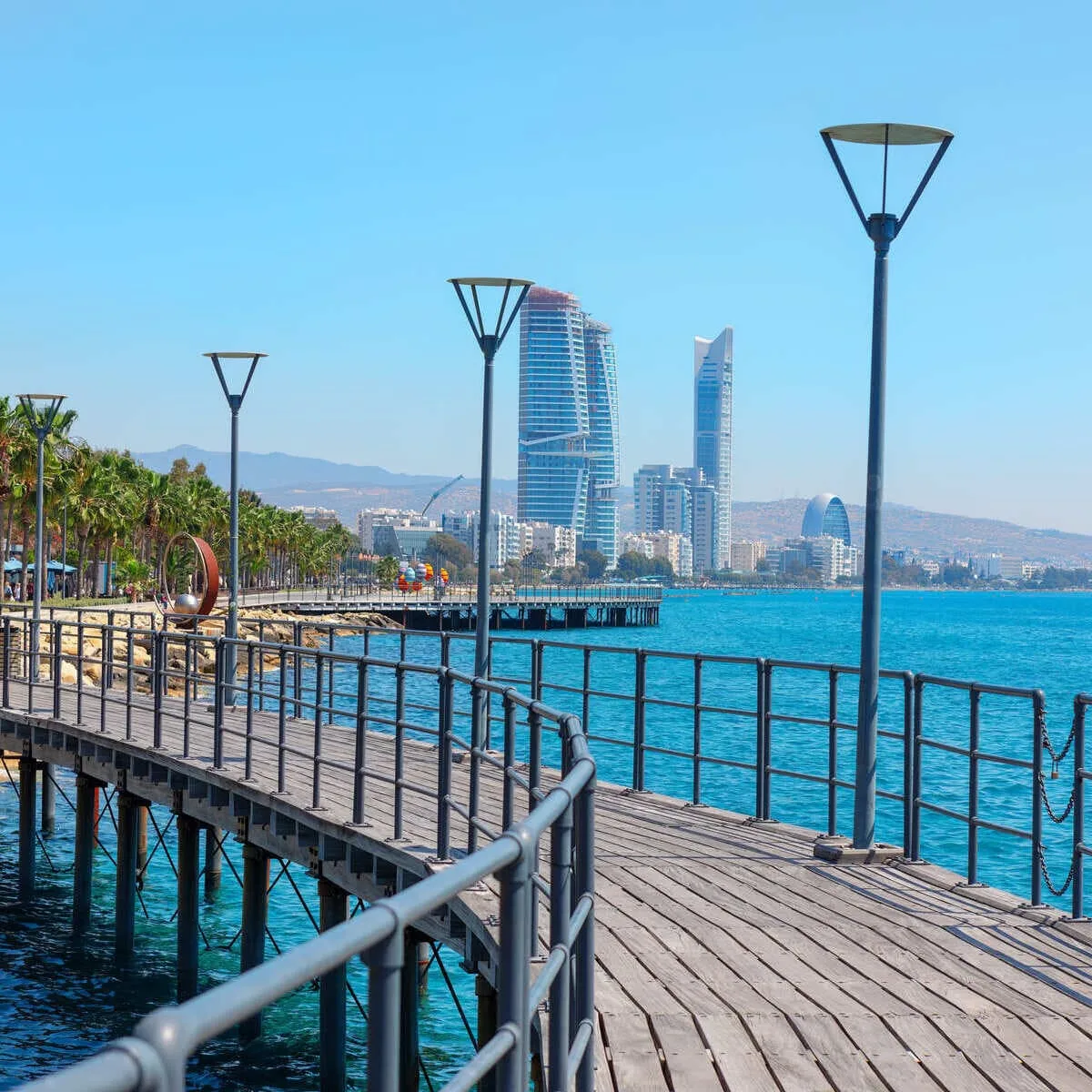 Limassol Marina In Cyprus, East Mediterranean