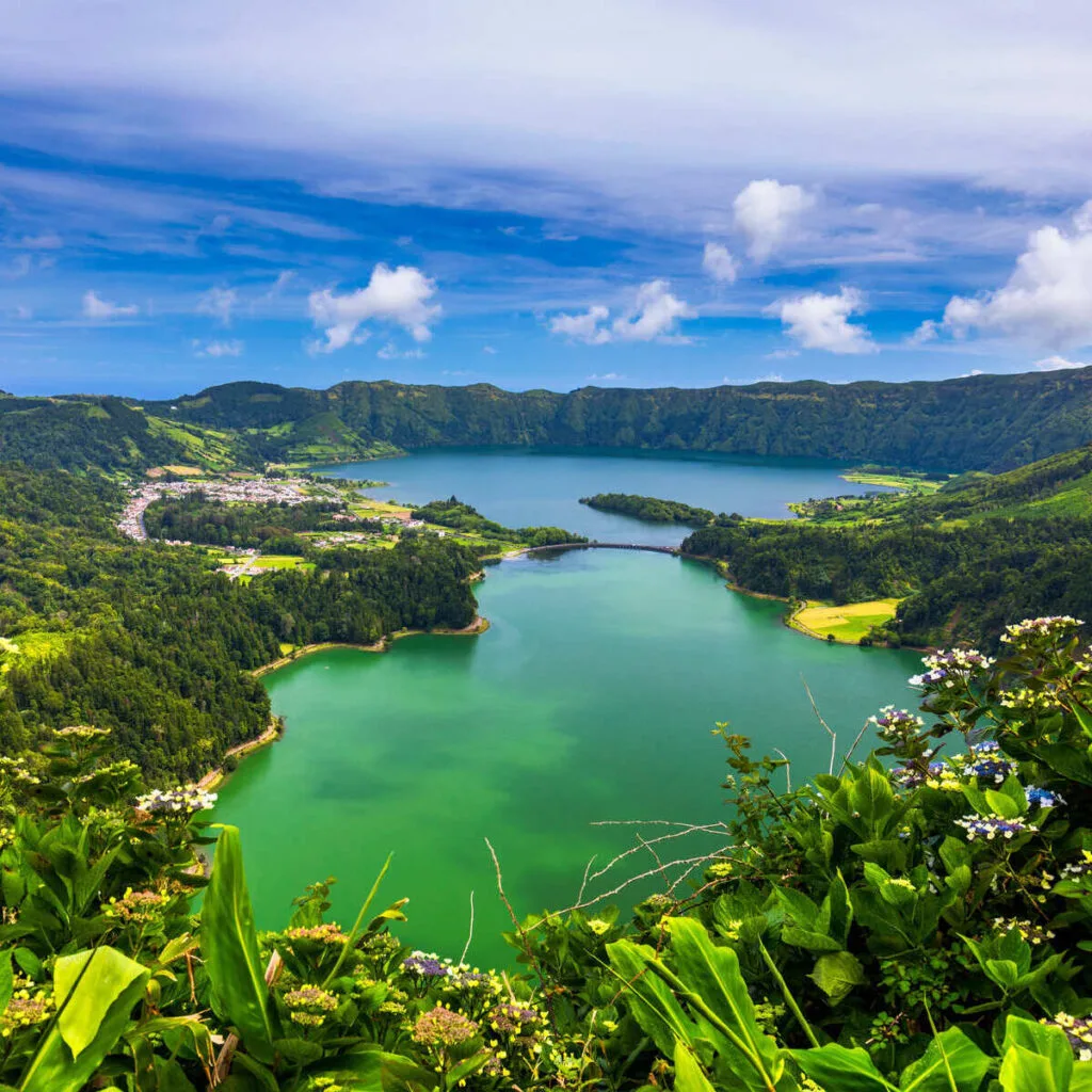 Sete Cidades In Sao Miguel, Azores Islands, Portugal