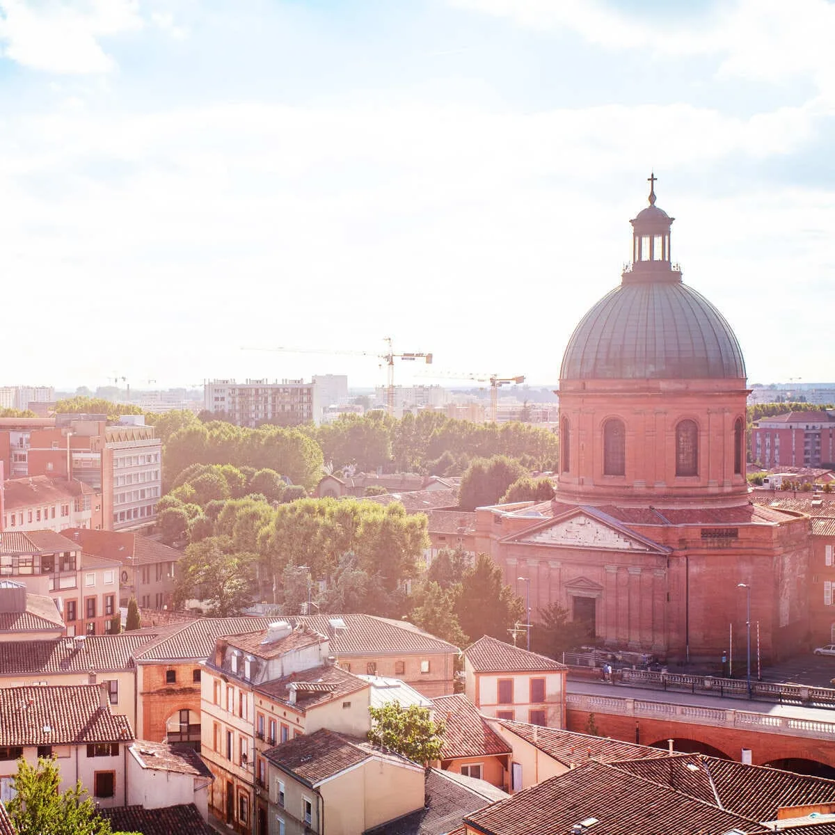 Aerial View Of Toulouse, France