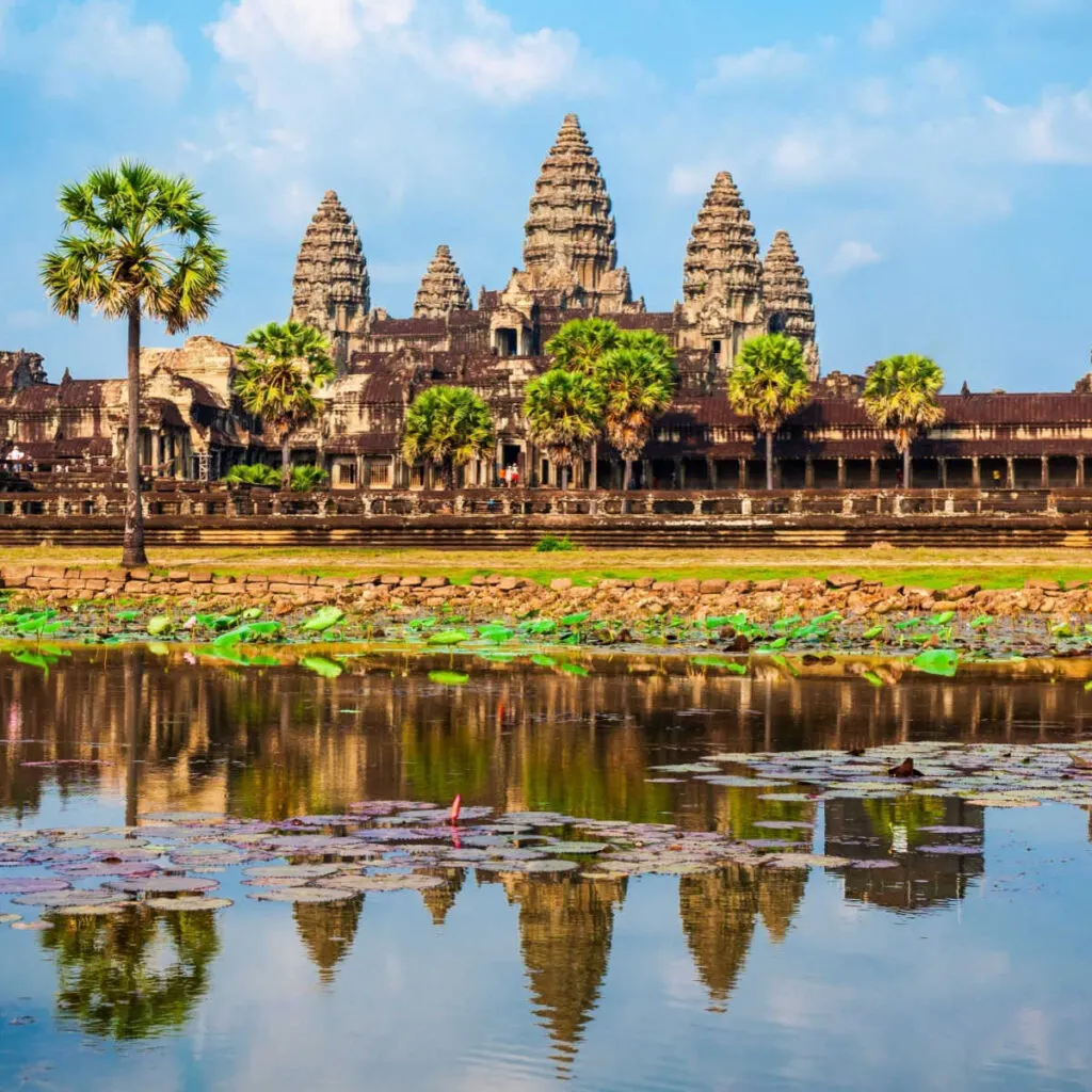 US State Department Issues Travel Advisory For Two Popular Destinations Angkor Wat temple in Siem Reap in Cambodia.