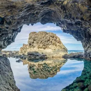 Charco Azul In El Hierro, Canary Islands, Spain
