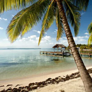 Beautiful beach in Belize