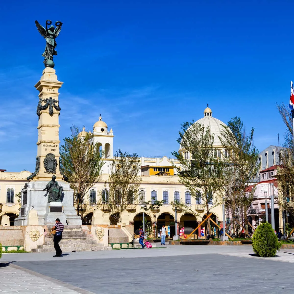 Central Square In San Salvador, El Salvador