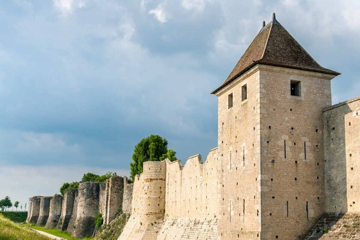 Medieval Walls Of Provins, France