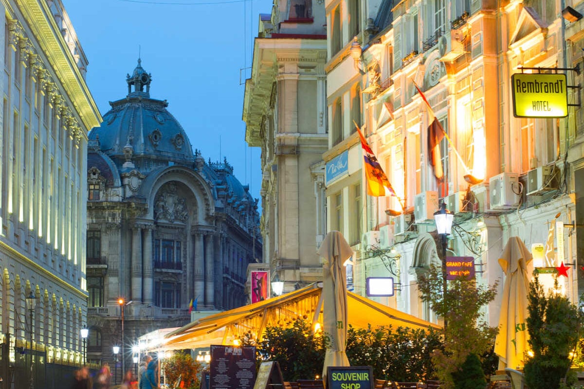 Old Town Bucharest, Romania