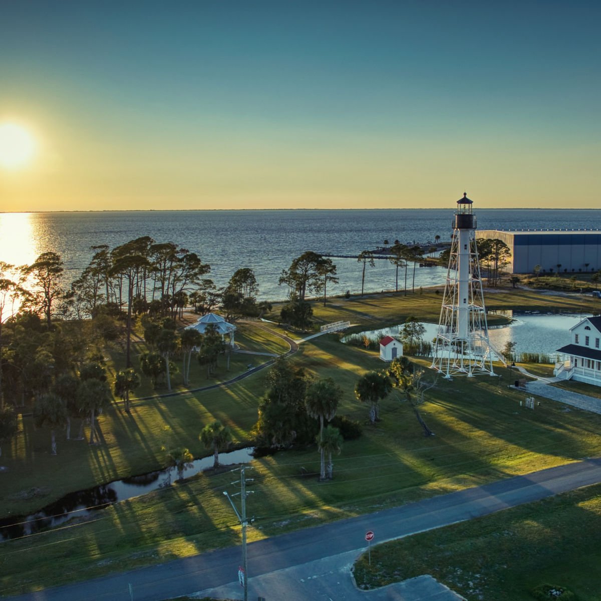 Sunset in Port -St. Joe Florida