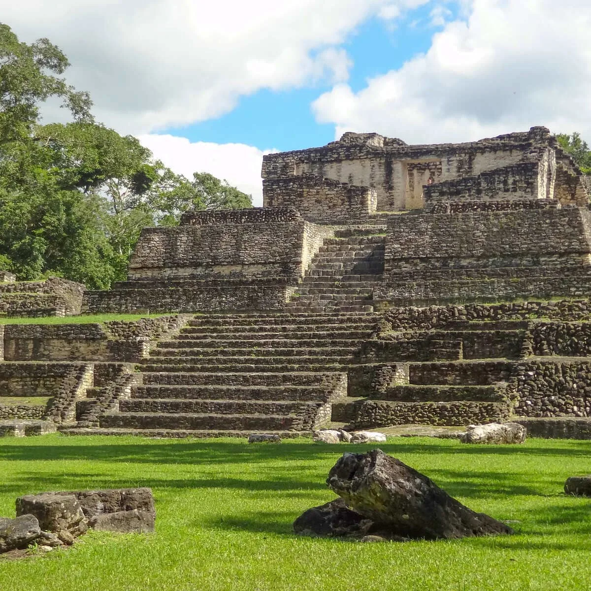 Mayan Ruins Of Caracol, Belize