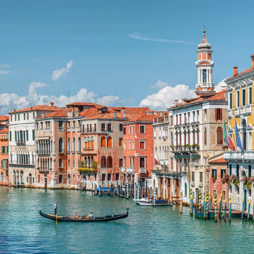 View Of The Grand Canal In Venice, Italy