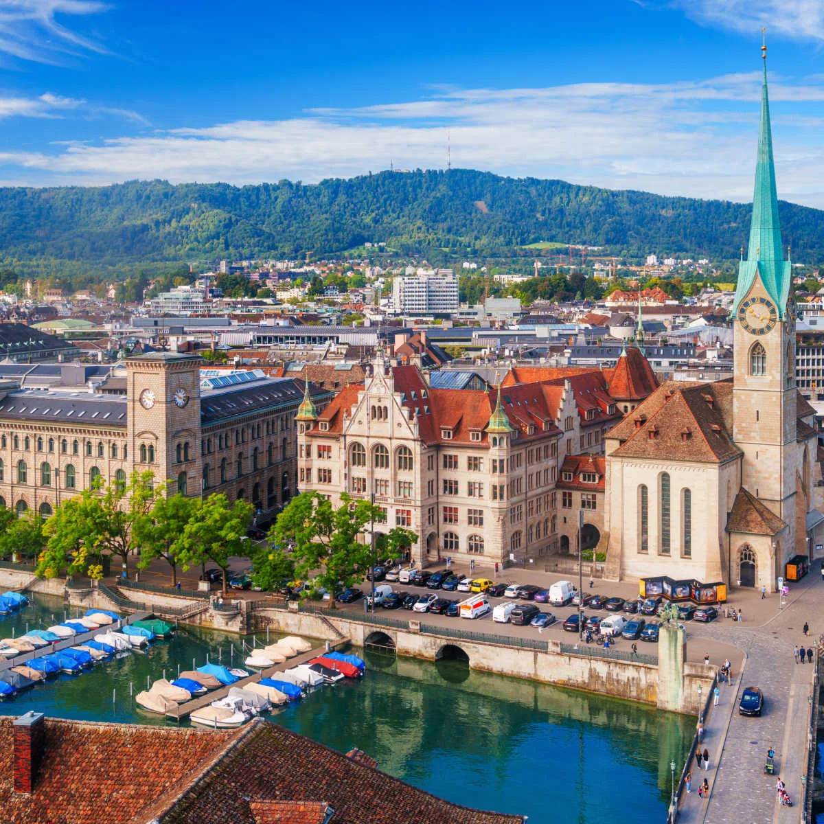 American Airlines Launching 5 New Routes To Popular International Destinations Zurich cityscape
