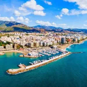 Aerial View Of Marbella, Spain