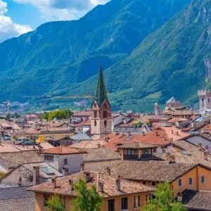 Panoramic View Of Trento, Italy