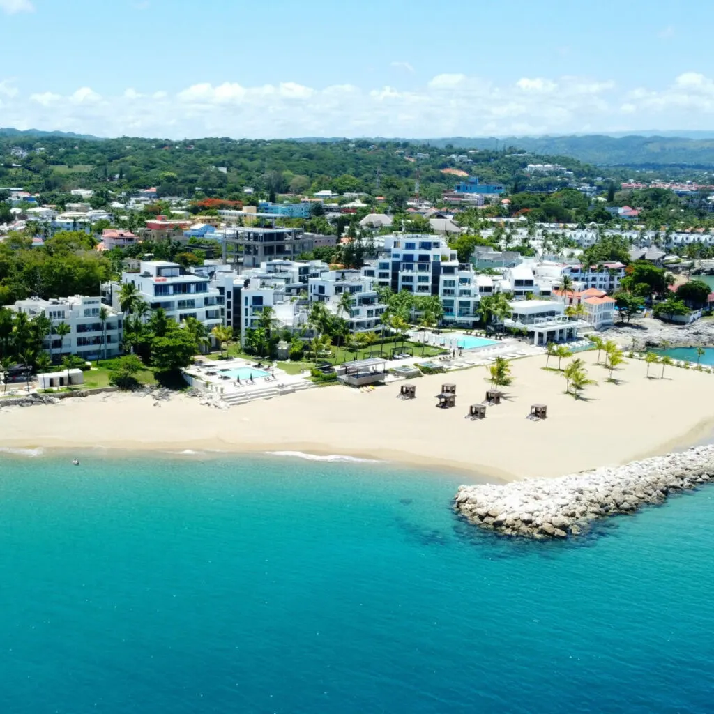 Sosua Beach of Puerto Plata, Dominican Republic