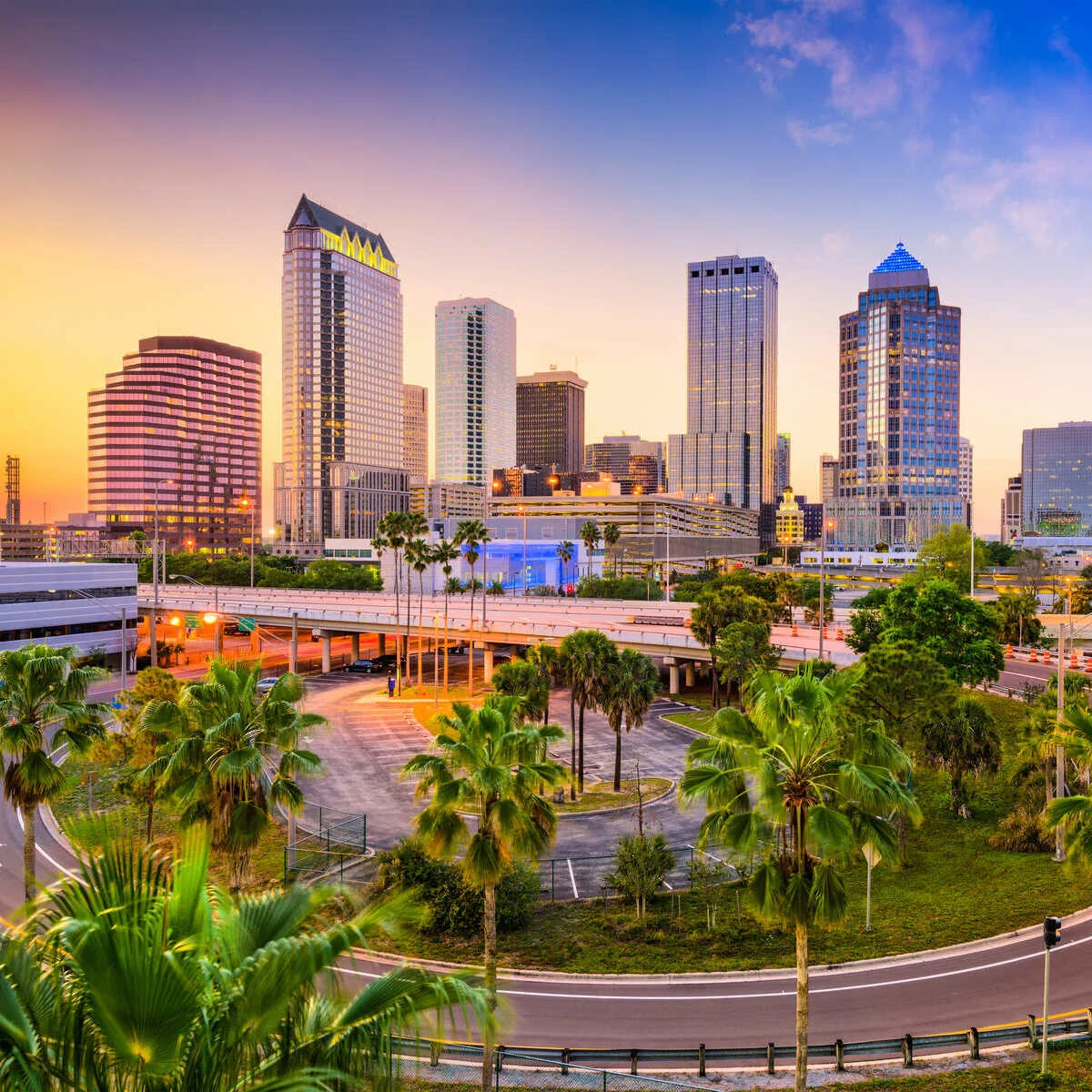 Panoramic View Of The City Of Tampa, Florida