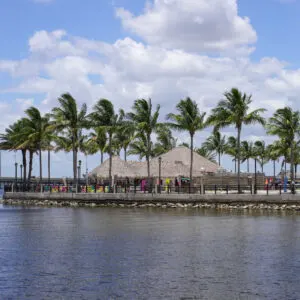Popular Tiki bar in Punta Gorda, Florida