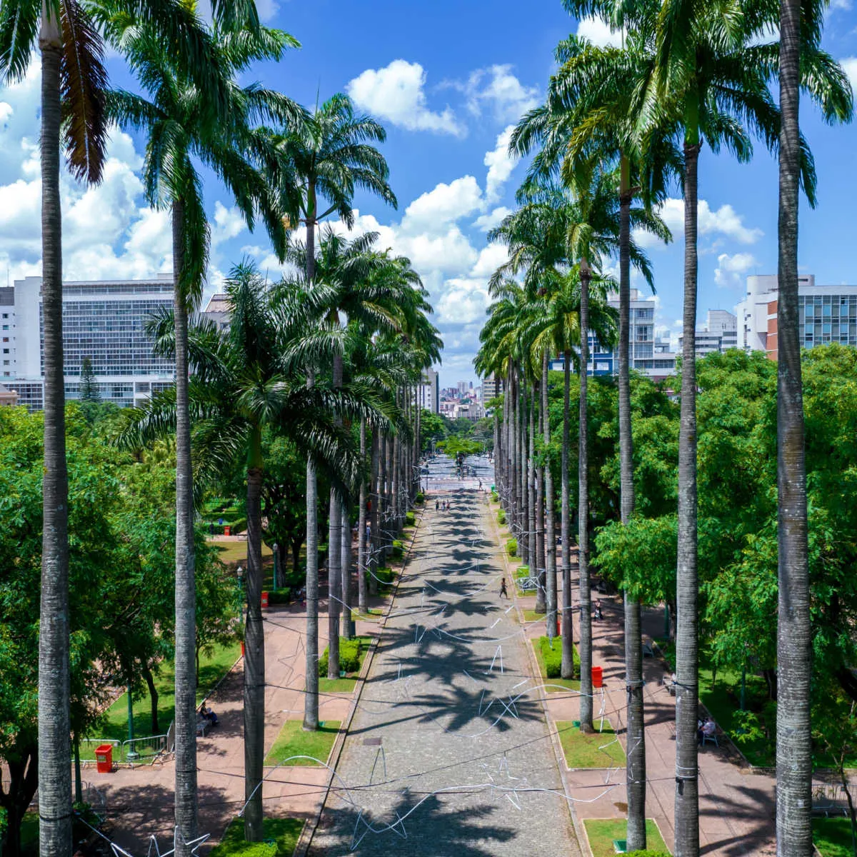 Praça da Liberdade in Belo Horizonte, Brazil