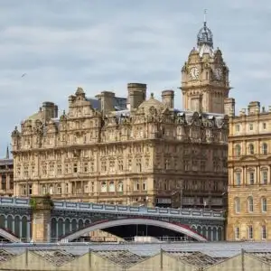 The Balmoral Hotel In Edinburgh, Scotland, United Kingdom