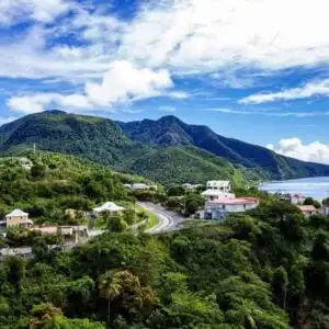 View Of Basse-Terre In Guadeloupe