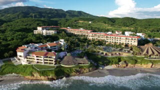 Beachfront resort in Punta Mita, Mexico