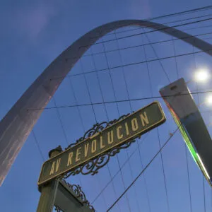 Arch on Avenida Revolucion in Tijuana