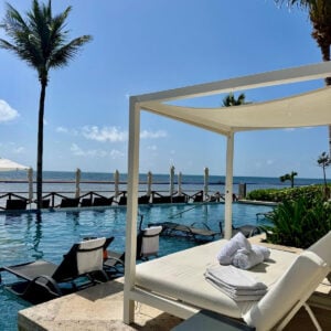 Bali Bed at Hilton Cancun All-Inclusive Resort