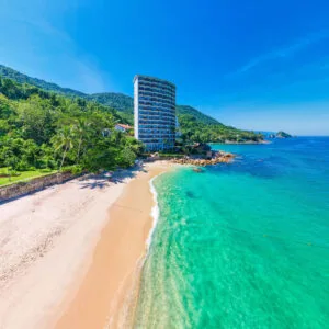 Gorgeous beach in Puerto Vallarta, Mexico