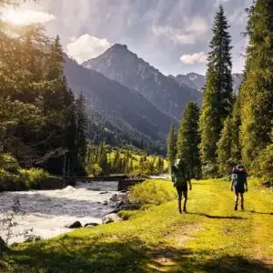 Natural Park In Kyrgyzstan, Central Asia