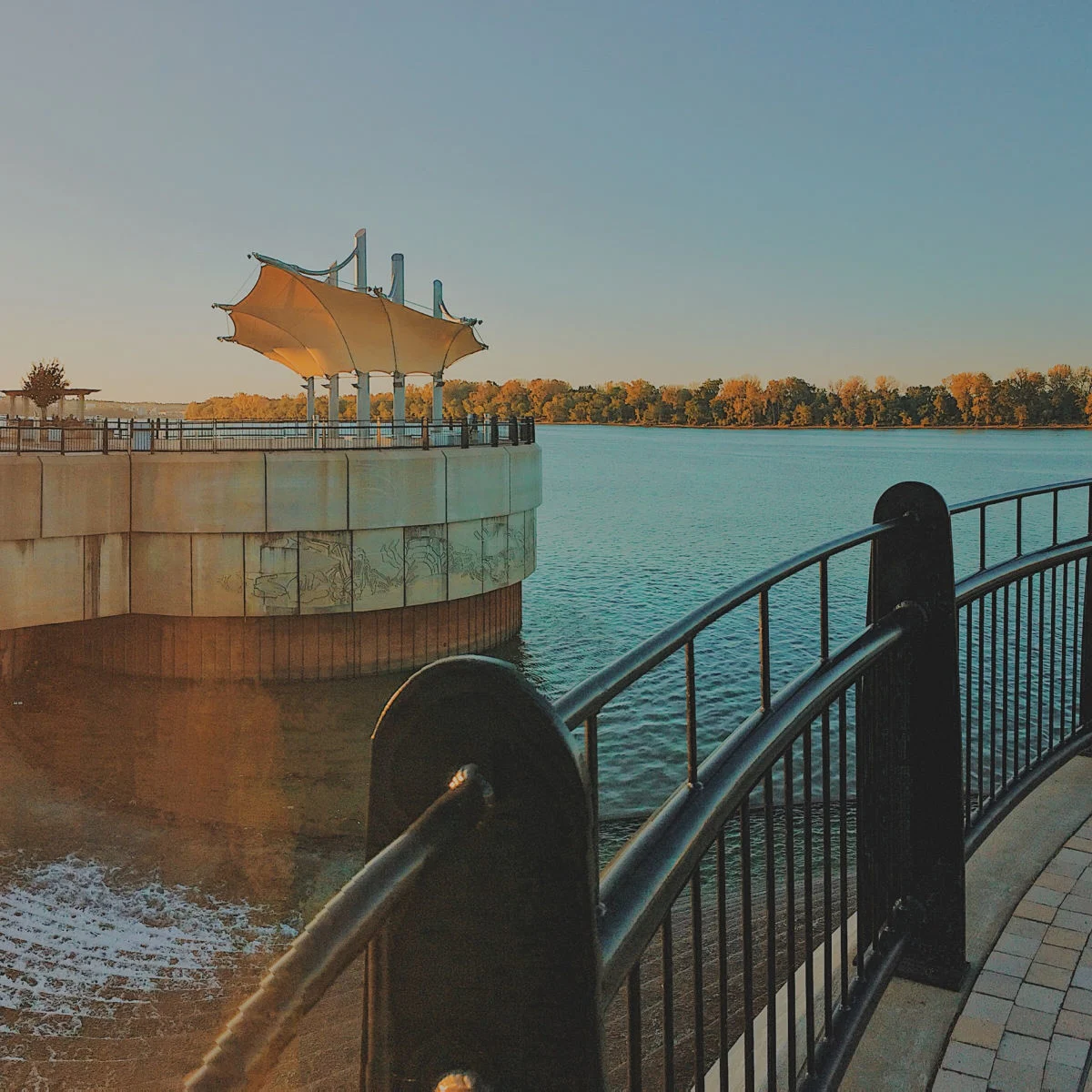 Riverside park in Owensboro, KY