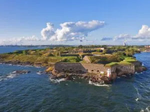 Suomenlinna fortress in Helsinki, Finland