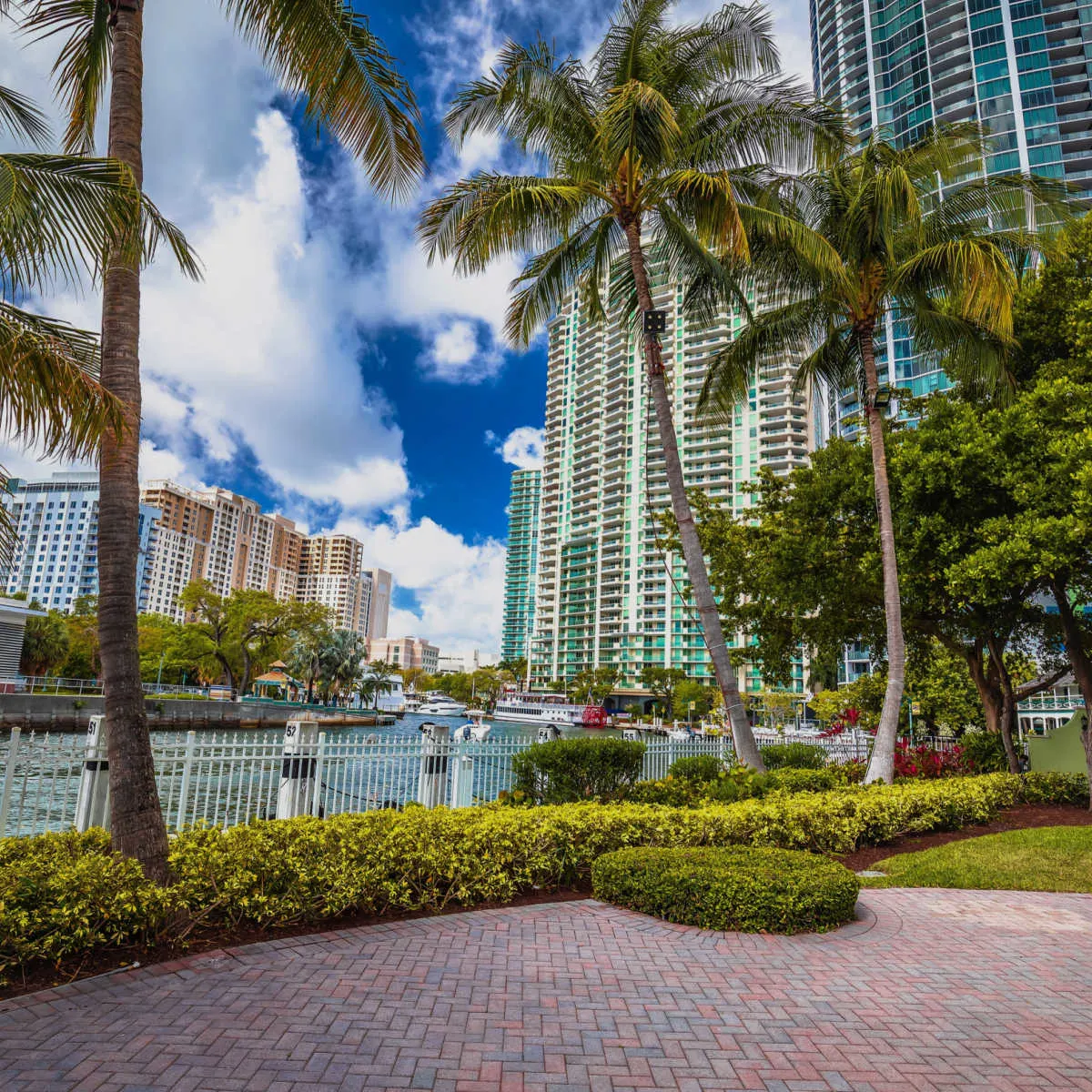 Towering high-rises in Fort Lauderdale