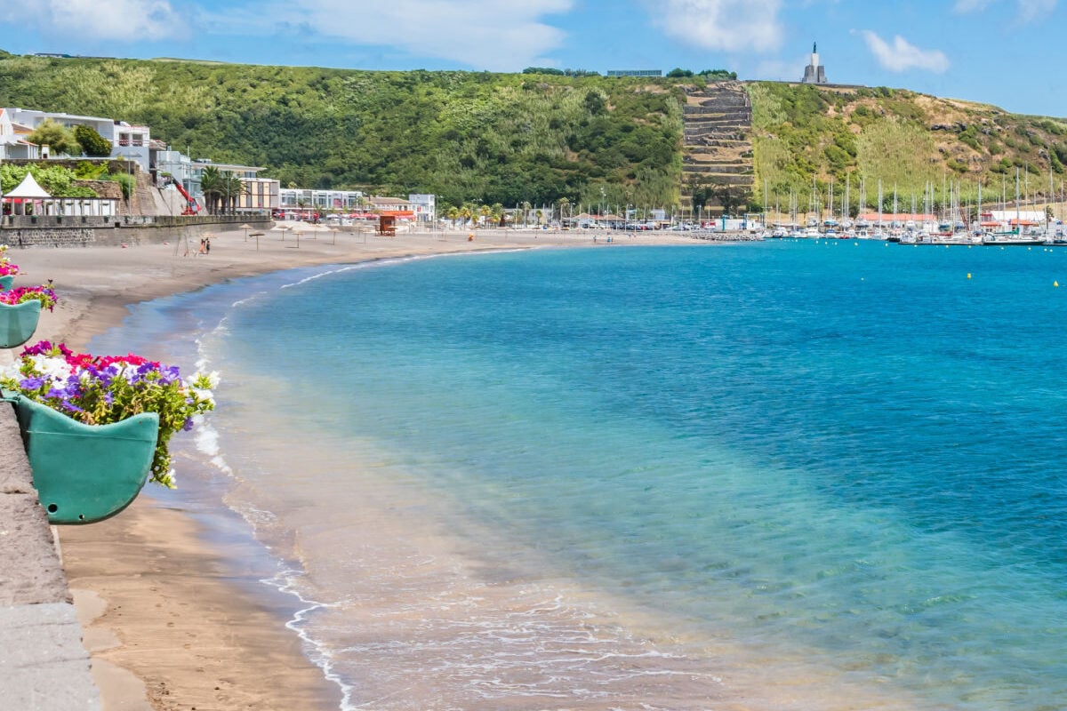 Turquoise waters of Terceira, Portugal
