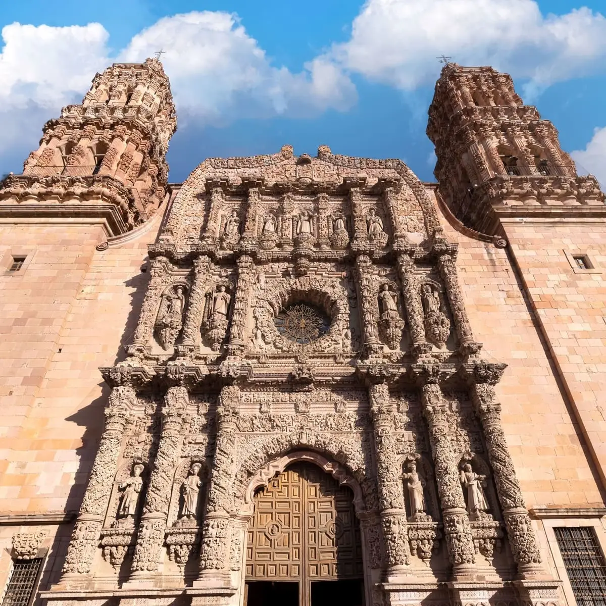 Zacatecas Cathedral In Mexico