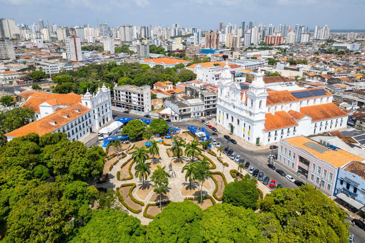 Aerial View Of Belem Do Para, Northern Brazil