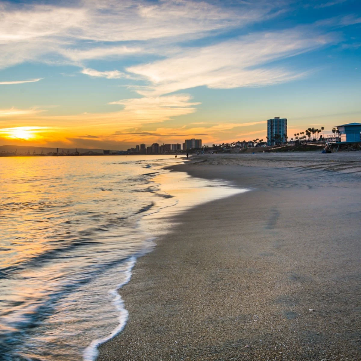 Beach in Long Beach, CA