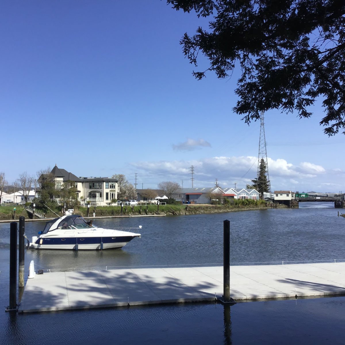 Boat on Petaluma River