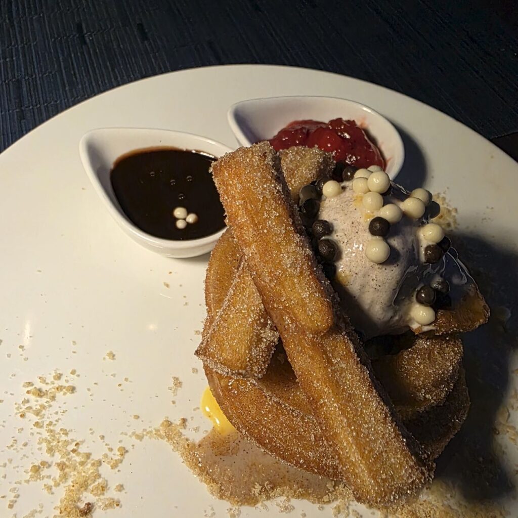 Churros at Corazon Cabo