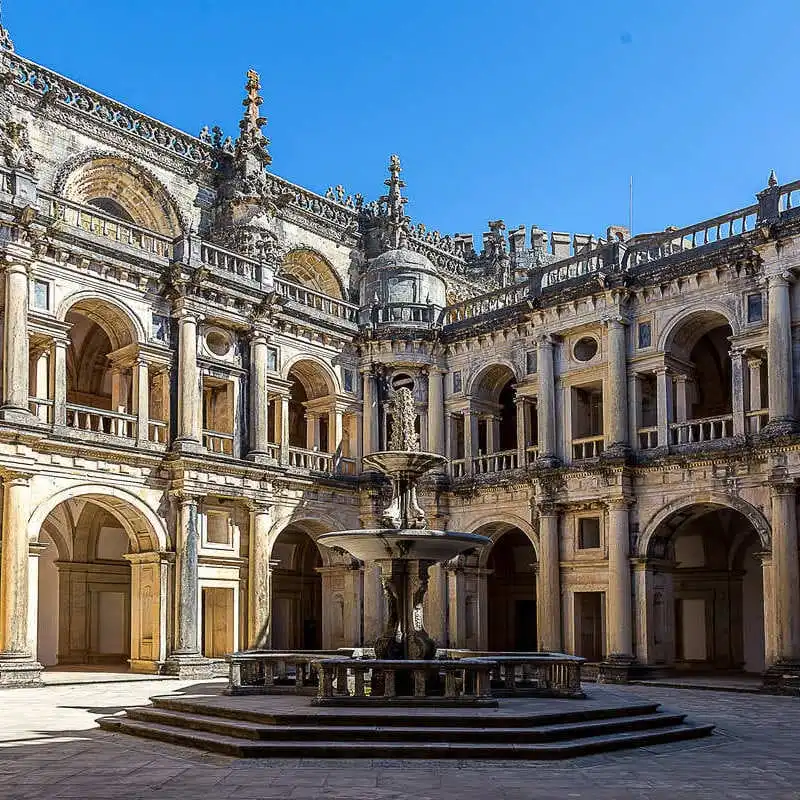 Convent Of Christ In Tomar, Portugal