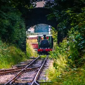 Heritage Railway In The Isle Of Man