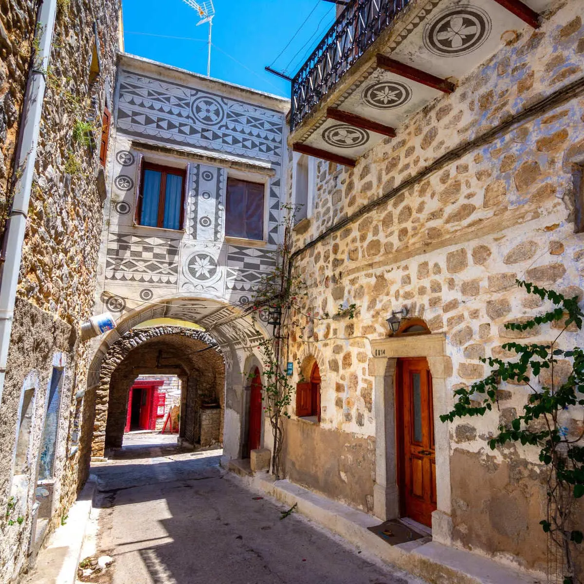 Historic Mastic Village Of Mesta, Chios