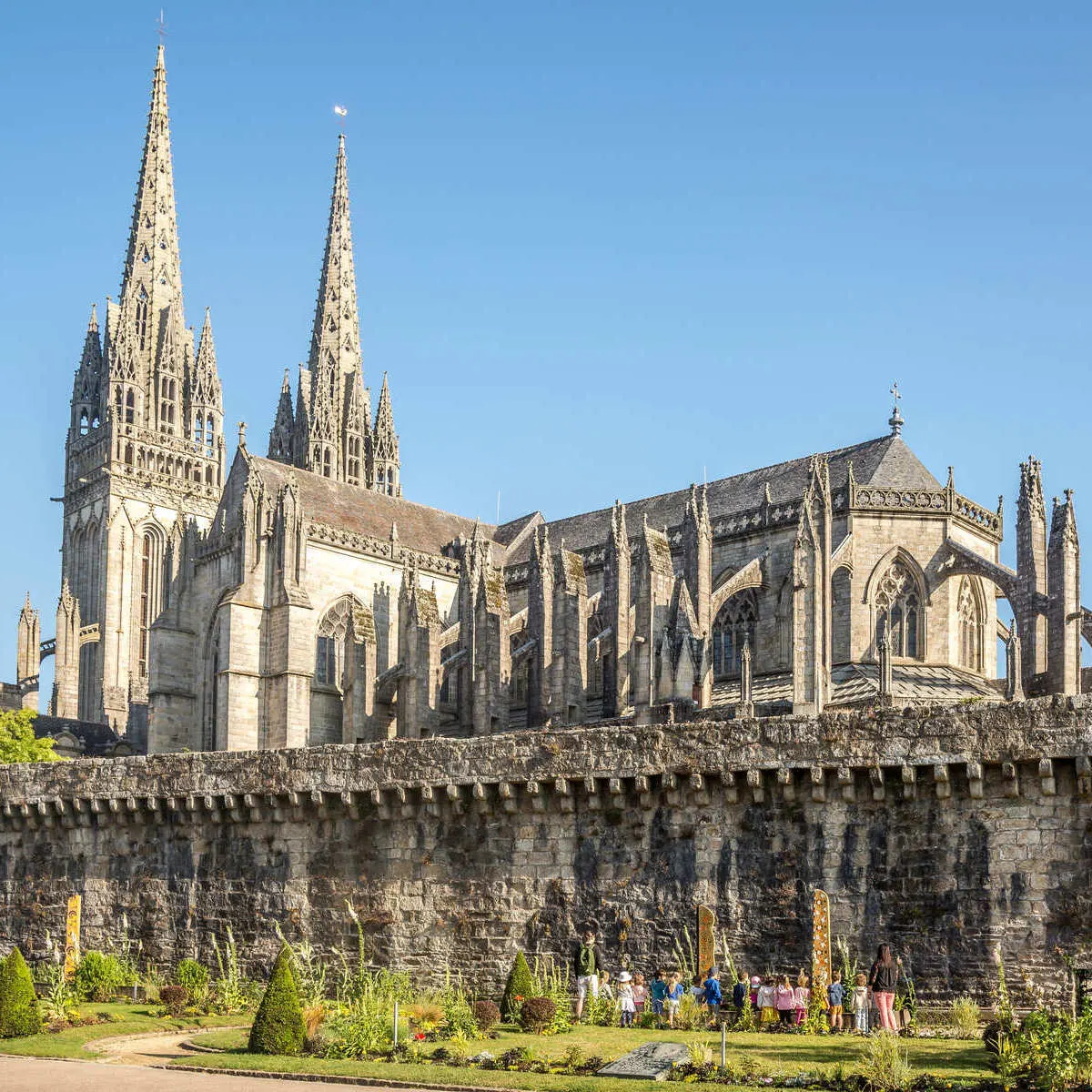 Medieval City Of Quimper, France
