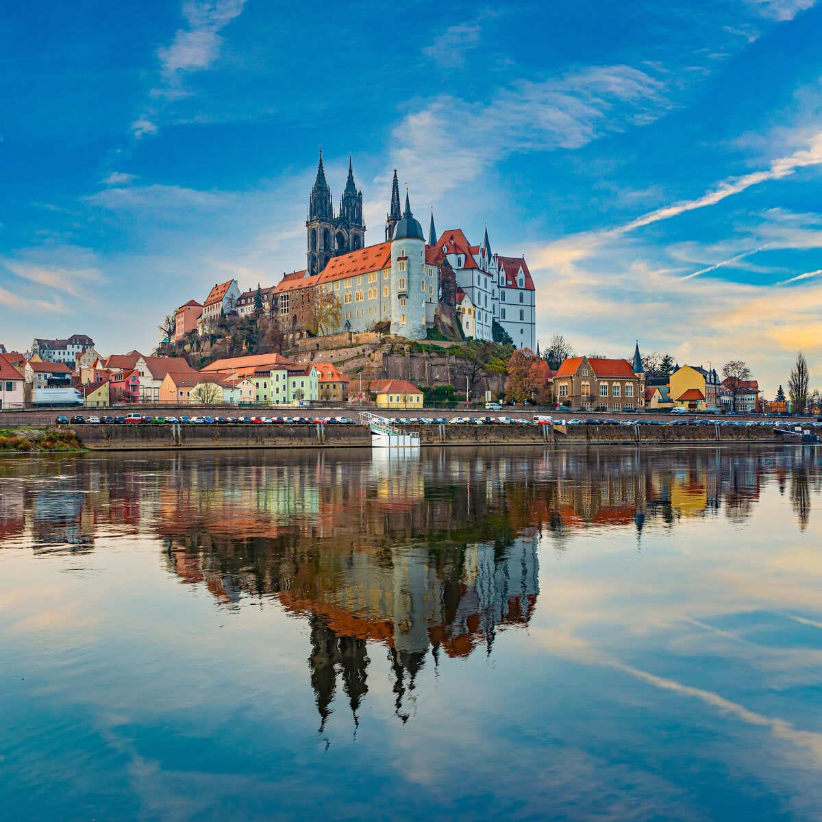 These 4 Secret Destinations In Germany Offer Medieval Charm & Authentic Culture Meissen Seen From Across The Elbe River, Germany