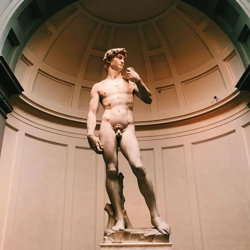 Michelangelo's David In Florence, Italy