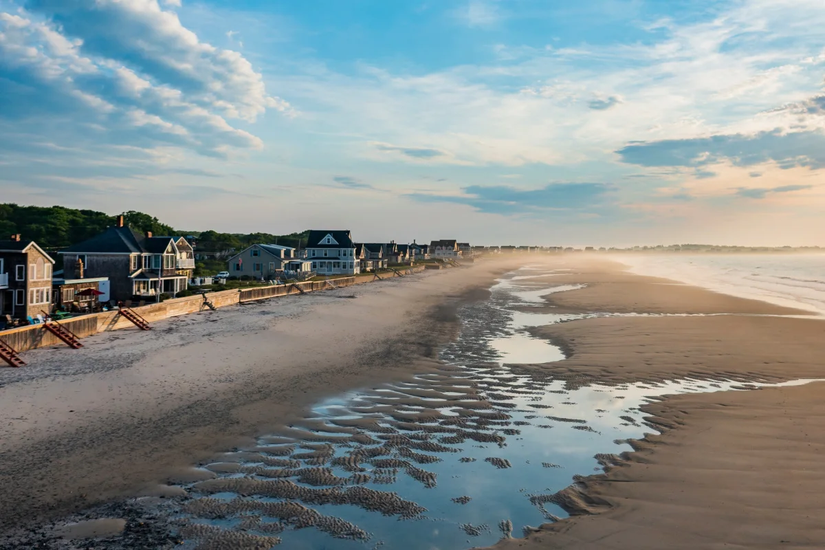 Biddeford, Maine beach