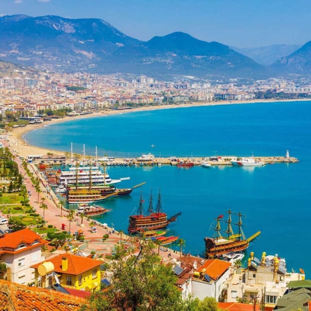 Panoramic View Of Antalya, Turkey