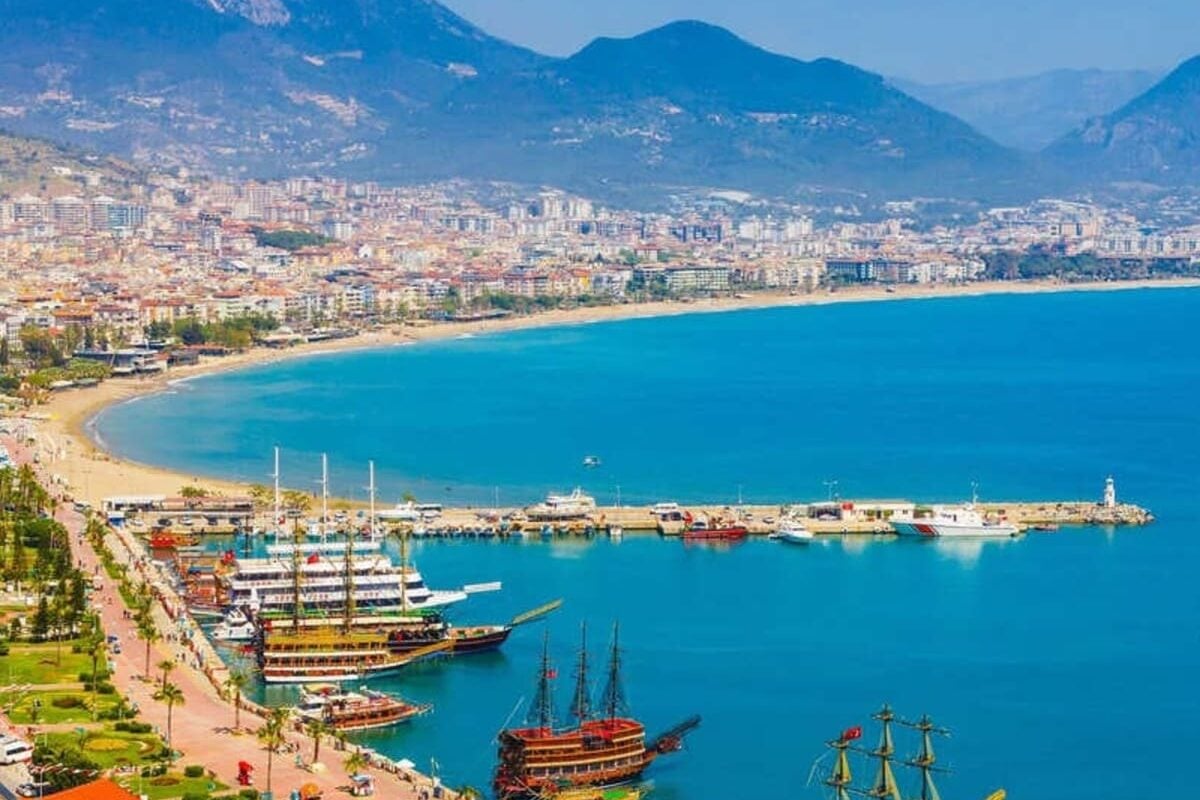 Panoramic View Of Antalya, Turkey