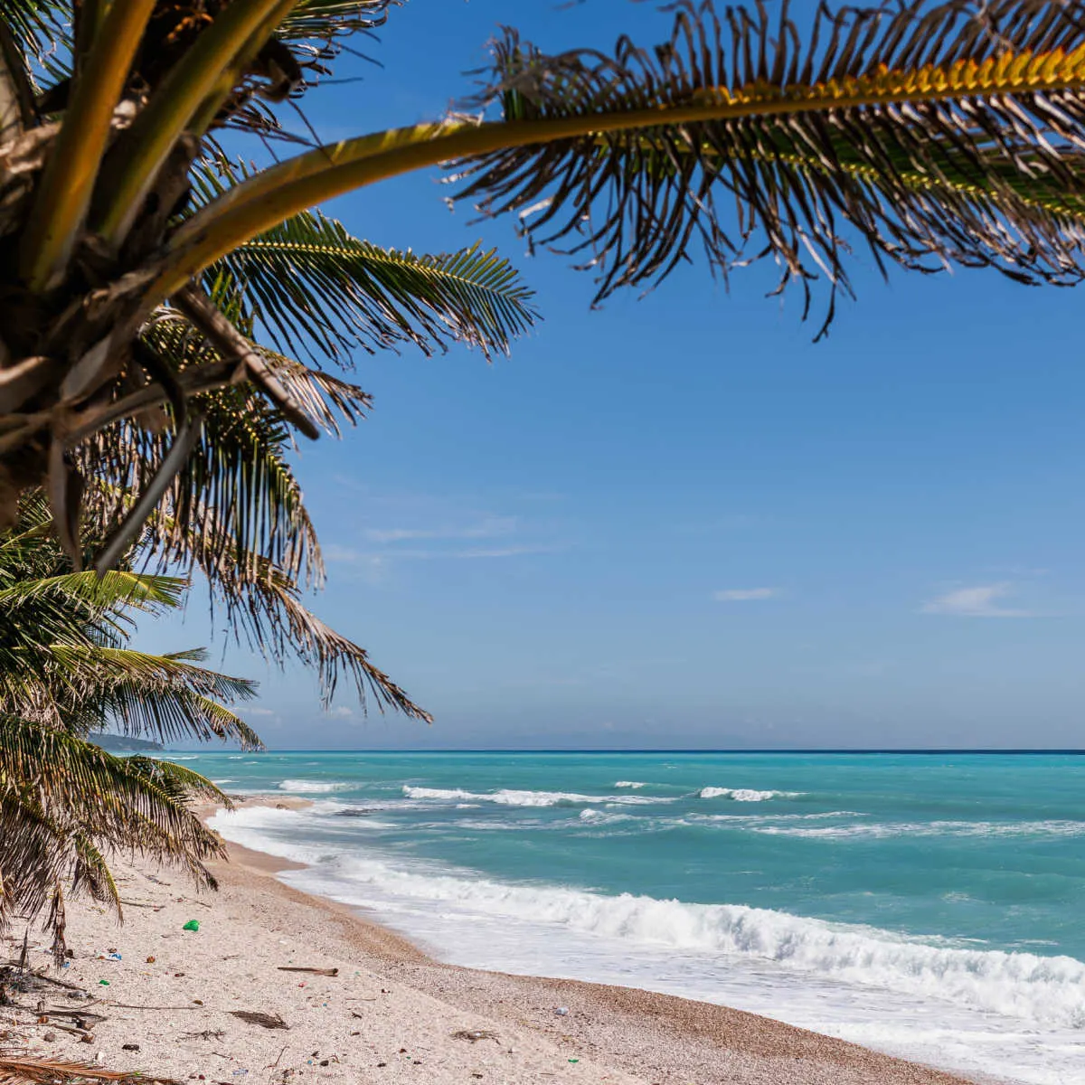 Paradisal beach in Cabo Rojo, D.R.