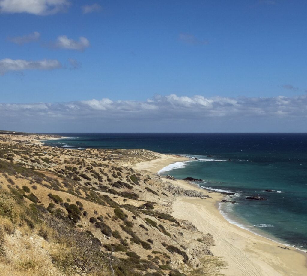 Road to east cape beach