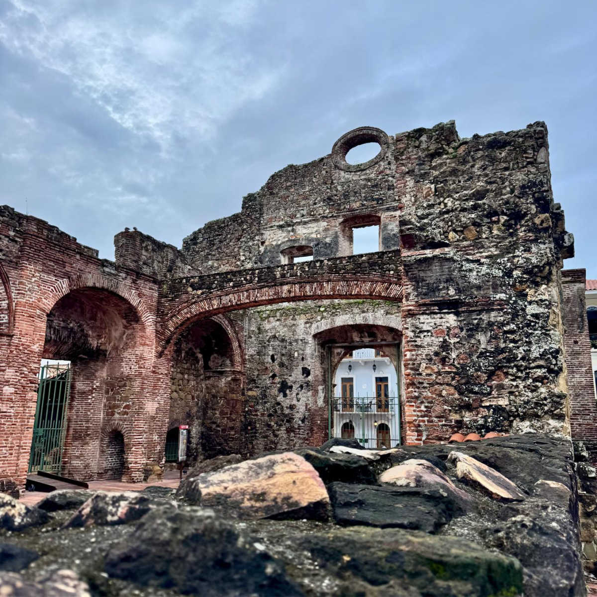 Ruins in Casco Viejo, Panama